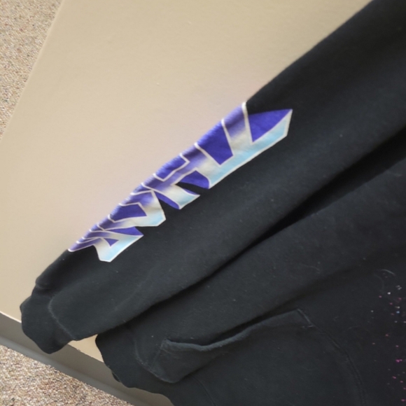 Black Detailed Thor Hoodie - Picture 2 of 5